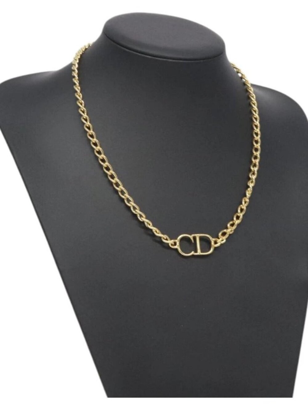 Christian Dior Necklace metal Gold